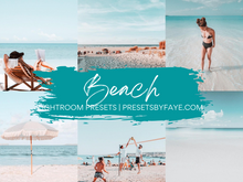 Load image into Gallery viewer, Beach Collection Lightroom Presets
