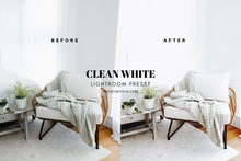 Load image into Gallery viewer, CLEAN WHITE LIGHTROOM PRESETS - PresetsbyFaye
