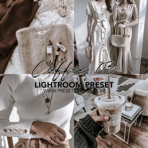 COFFEE LIGHTROOM PRESETS - PresetsbyFaye