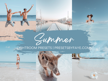Load image into Gallery viewer, Summer Collection Lightroom Presets
