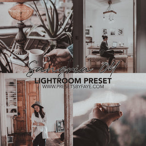 SANGRIA LIGHTROOM PRESETS - PresetsbyFaye