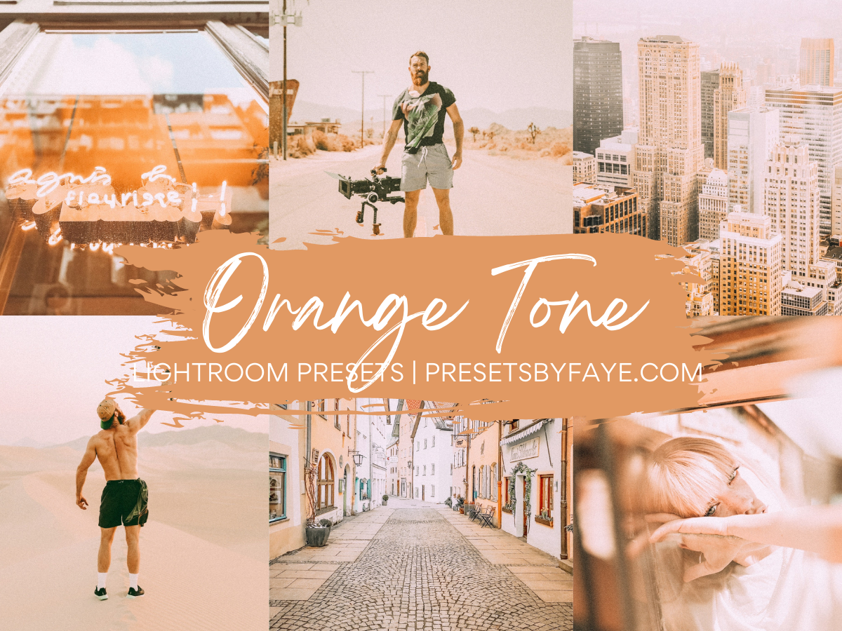 Orange Tone Lightroom Presets