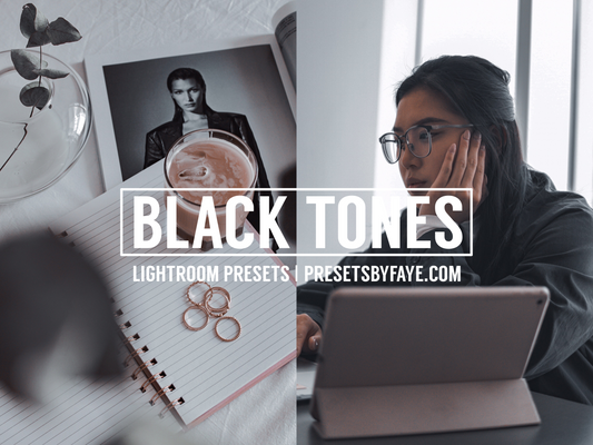 Black Tones Lightroom Presets