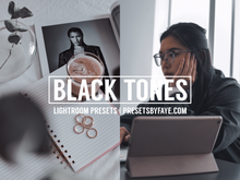 Load image into Gallery viewer, Black Tones Lightroom Presets
