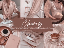 Load image into Gallery viewer, Cherry Pink Lightroom Presets
