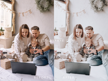 Load image into Gallery viewer, White Christmas Holiday Lightroom Presets
