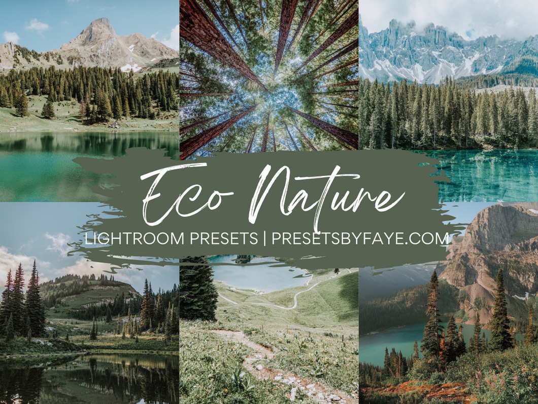 Eco Nature Lightroom Presets