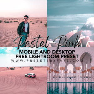 Free Pastel Presets/Desktop and Mobile/Lightroom Presets - PresetsbyFaye