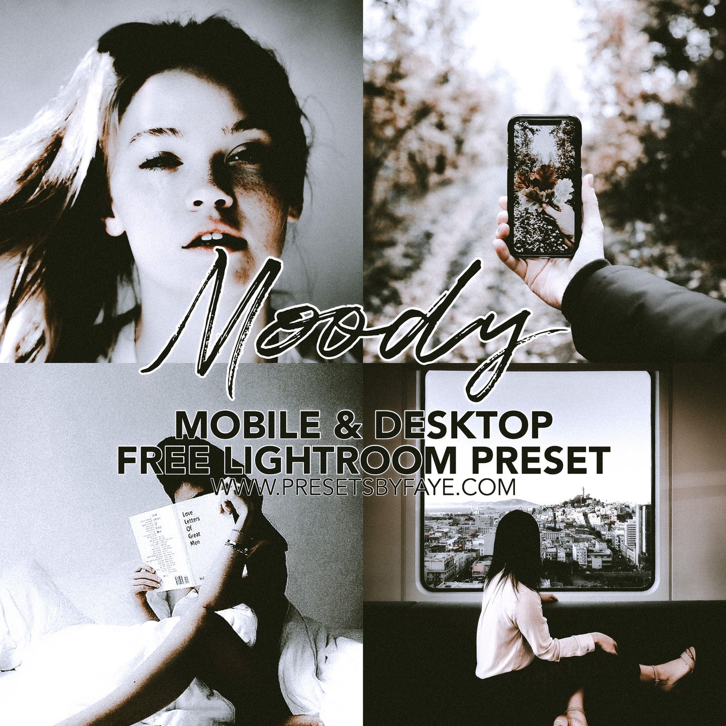 Free Moody Preset/Mobile and Desktop/Lightroom Presets - PresetsbyFaye