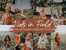 Load image into Gallery viewer, Kids in Field Lightroom Presets
